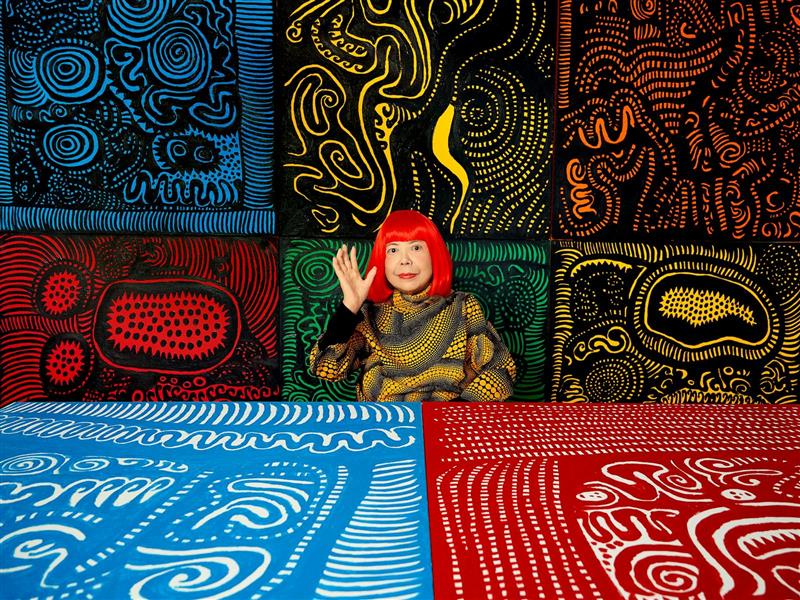 Portrait of Yayoi Kusama