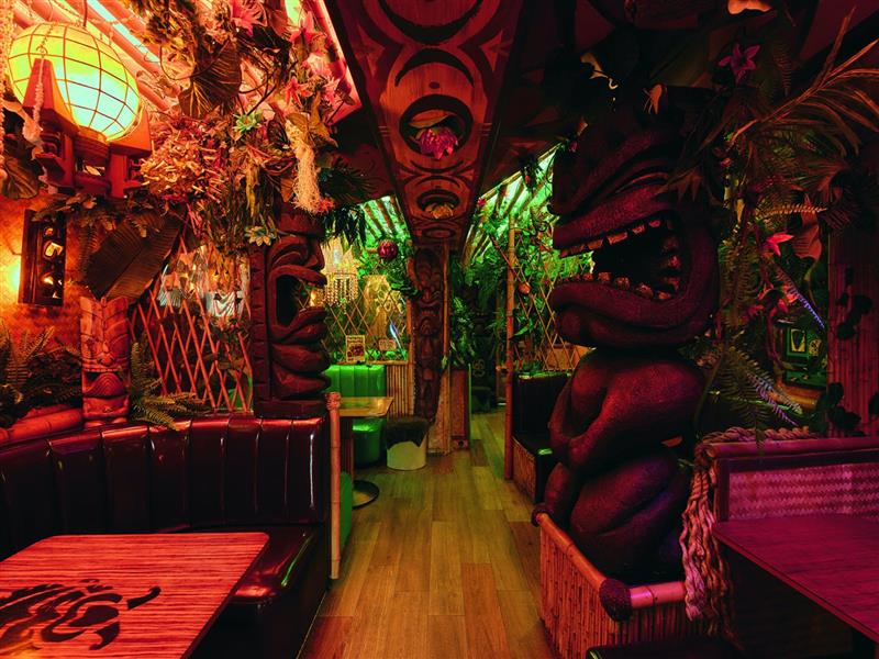 The LuWOW Tiki bar