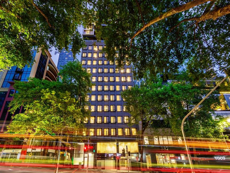 Exterior of Brady Hotels Hardware Lane