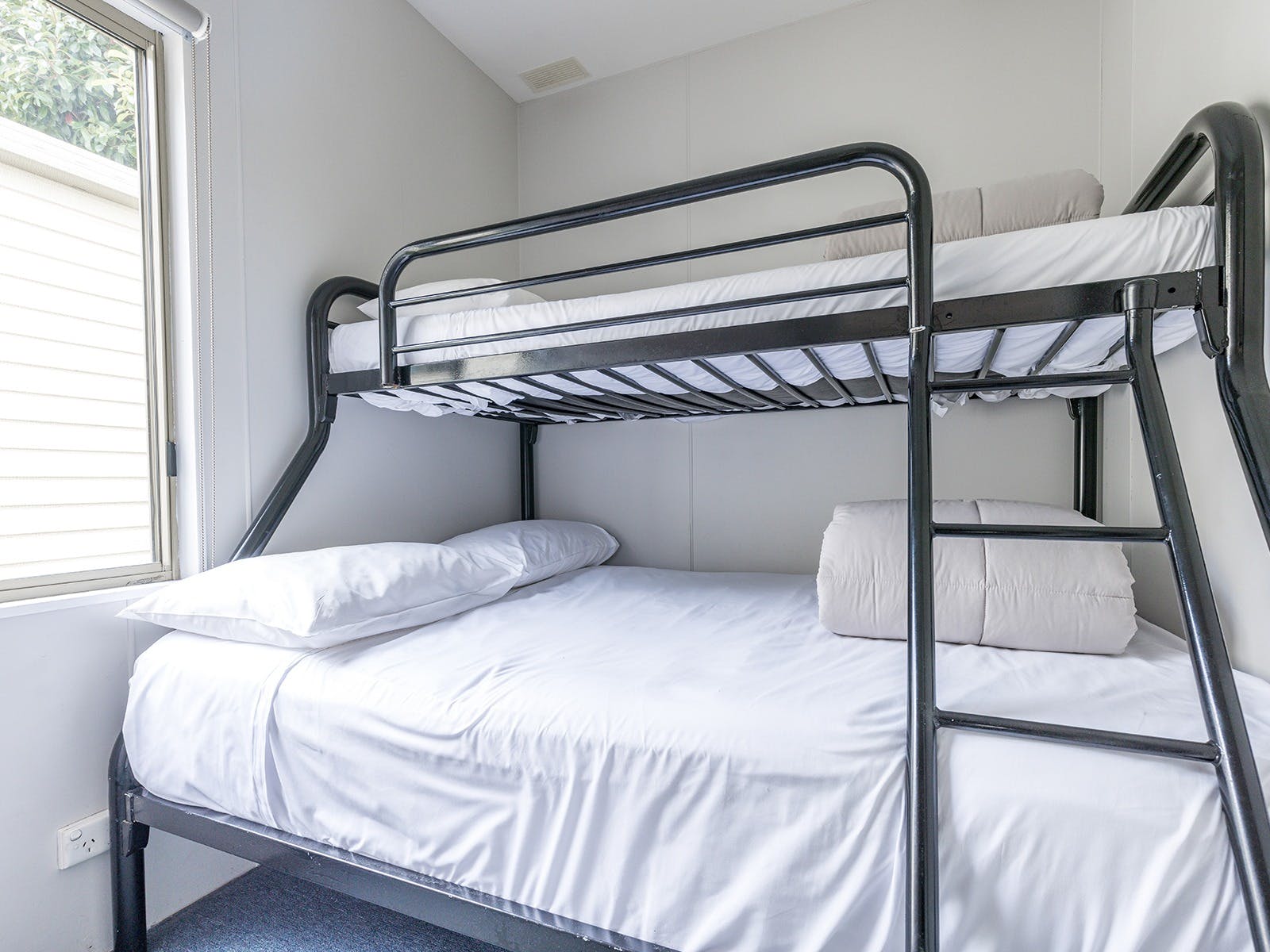 Sheerwater Cabin  Bunk Bedroom