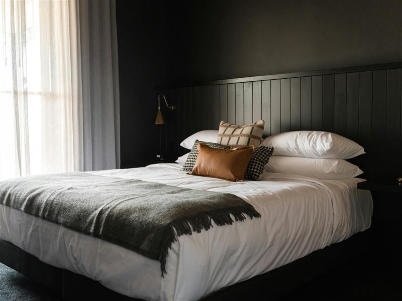 dark interior suite at the victoria hotel ruthergle