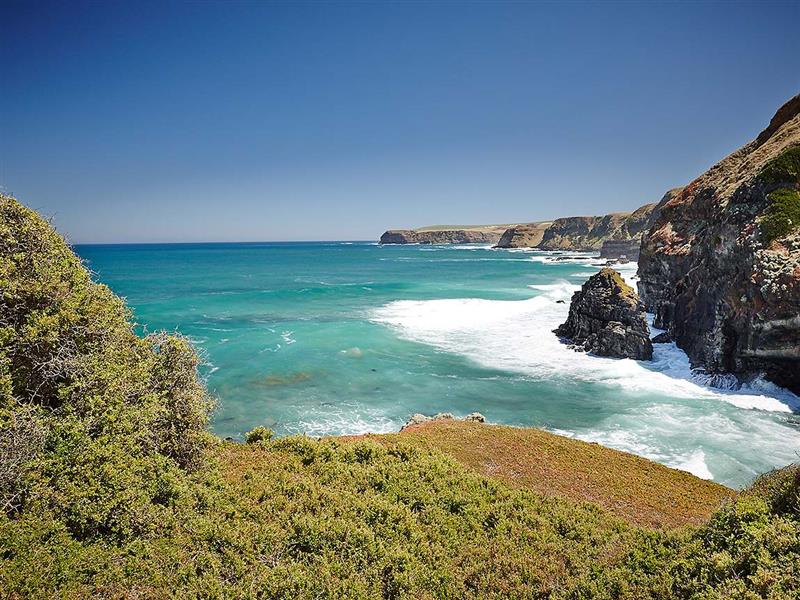 View from Flinders Blowhole Track, Mornington Peninsula, Victoria, Australia