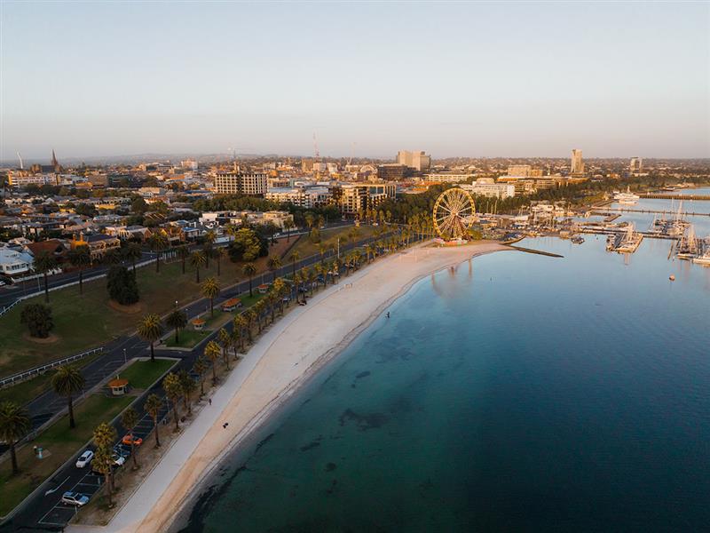 Geelong Foreshore, Geelong & the Bellarine, Victoria
