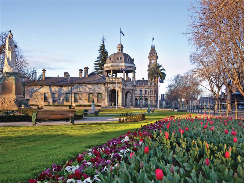 Soldiers Memorial, Bendigo, Goldfields, Victoria, Australia