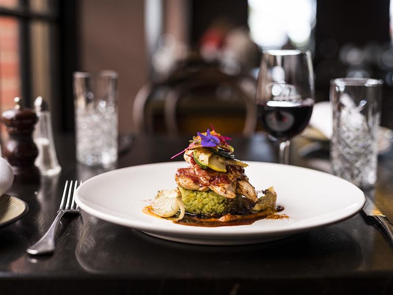 Dining at Tinamba Hotel