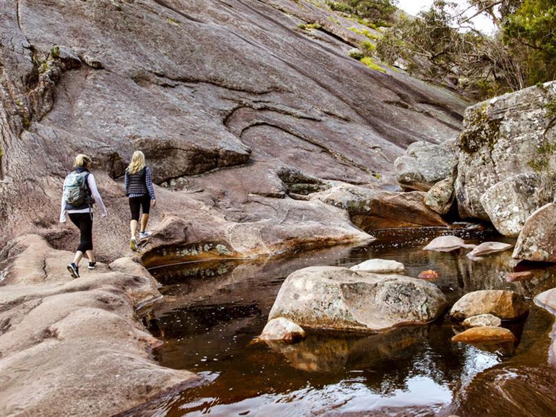 Venus Baths, Grampians, Victoria. Photo from Visit Grampians.