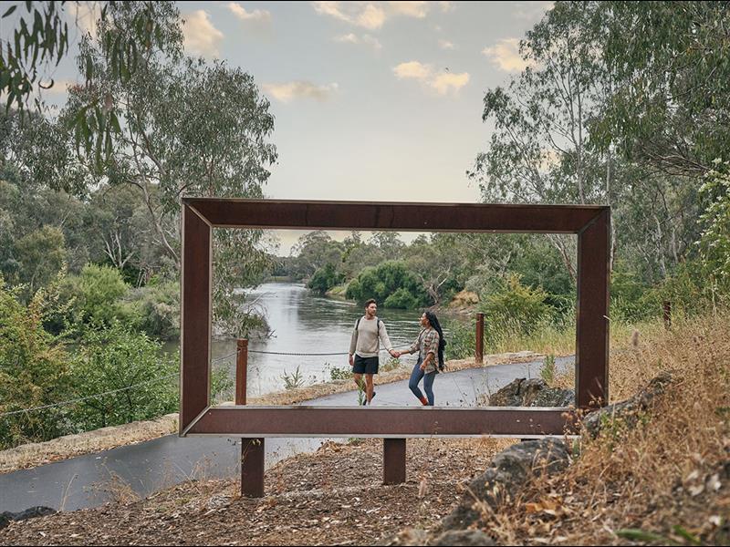 wagirra trail, the murray, victoria